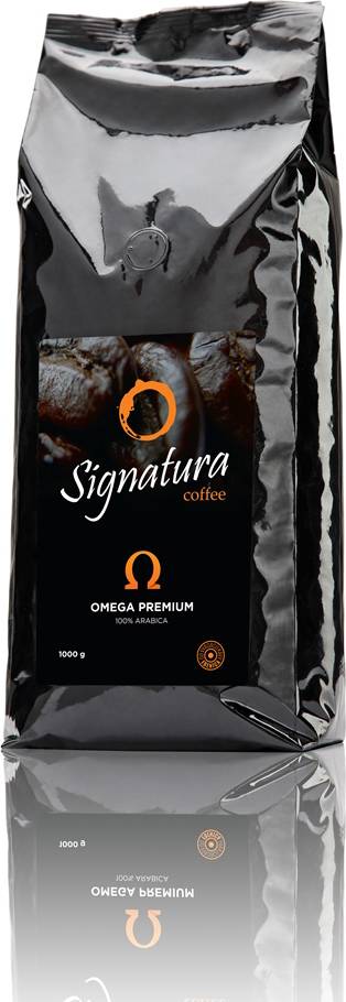 E-shop Elicsire Signatura Omega Premium 1kg zrno 100% Arabica