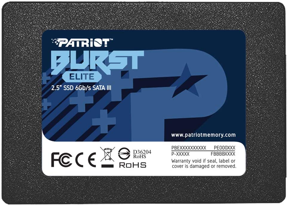 E-shop PATRIOT Burst Elite/480GB/SSD/2.5''/SATA/3R PBE480GS25SSDR