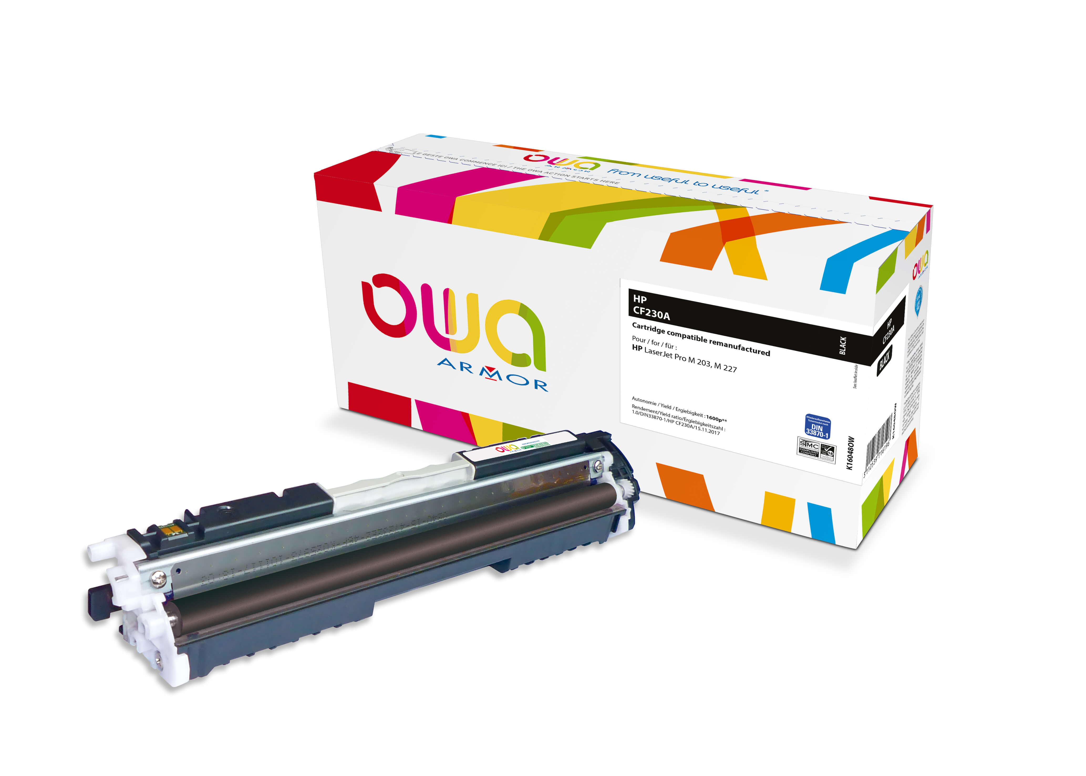 E-shop OWA Armor toner kompatibilní s HP CF230A, 1600st, černá/black K16048OW