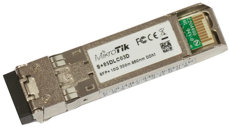 E-shop MikroTik SFP+ modul S+85DLC03D, MM, 300m, 10Gbit S+85DLC03D