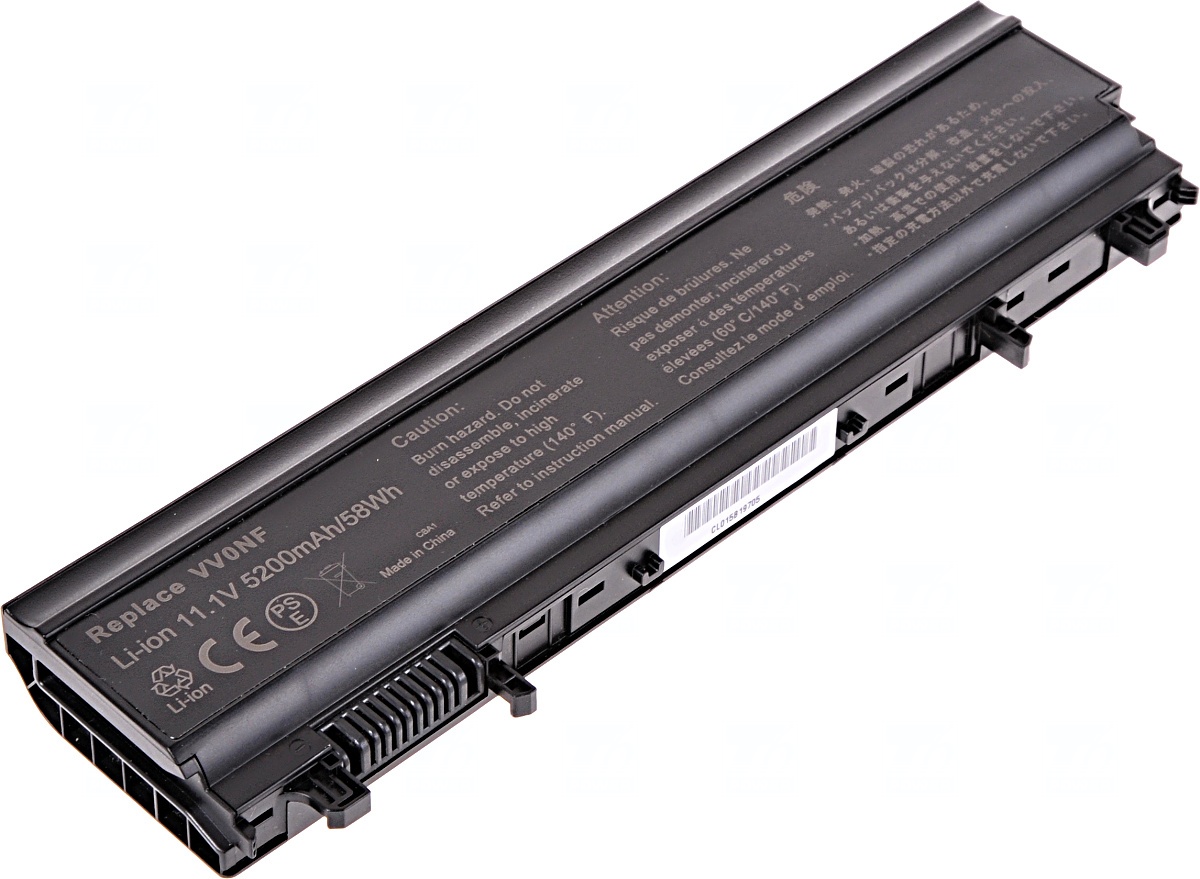 E-shop Baterie T6 power Dell Latitude E5440, E5540, 5200mAh, 58Wh, 6cell NBDE0143