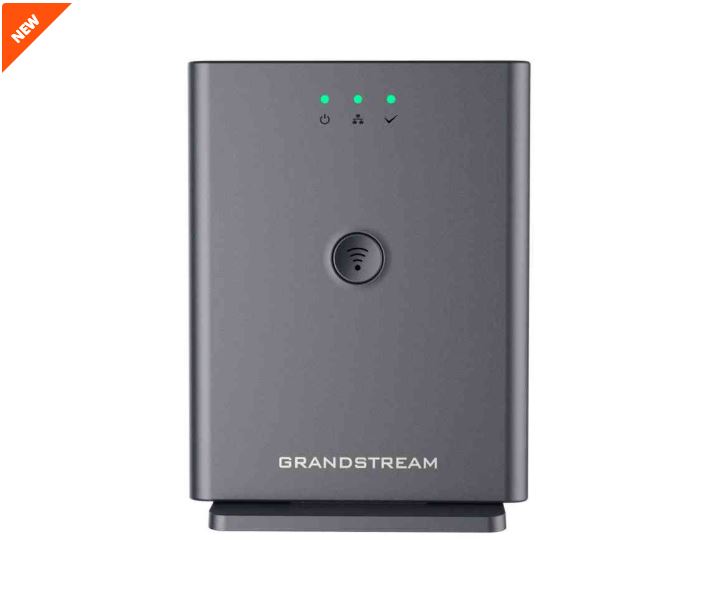 E-shop Grandstream DP752 IP DECT zákl. stanice, max. 5ruček, HD voice, 10 SIP účt., 5soub. hovorů DP752