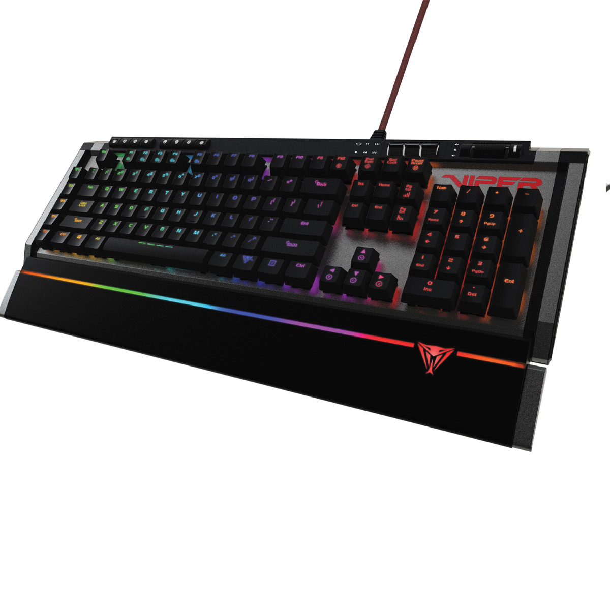 E-shop Patriot Viper 770 RGB/Drátová USB/US-Layout/Černá PV770MRUMXGM