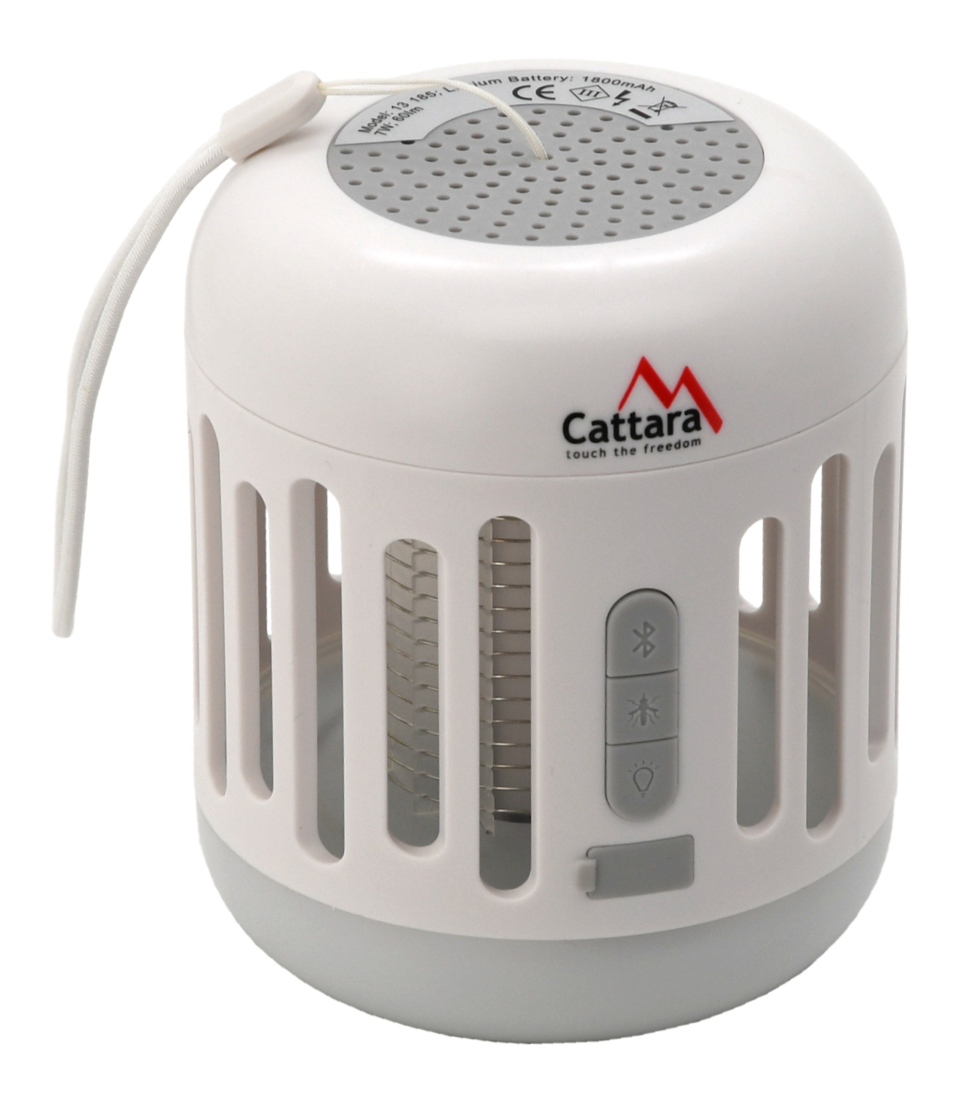 E-shop COMPASS Baterka Cattara MUSIC CAGE Bluetooth dobíjateľná + UV lapač hmyzu