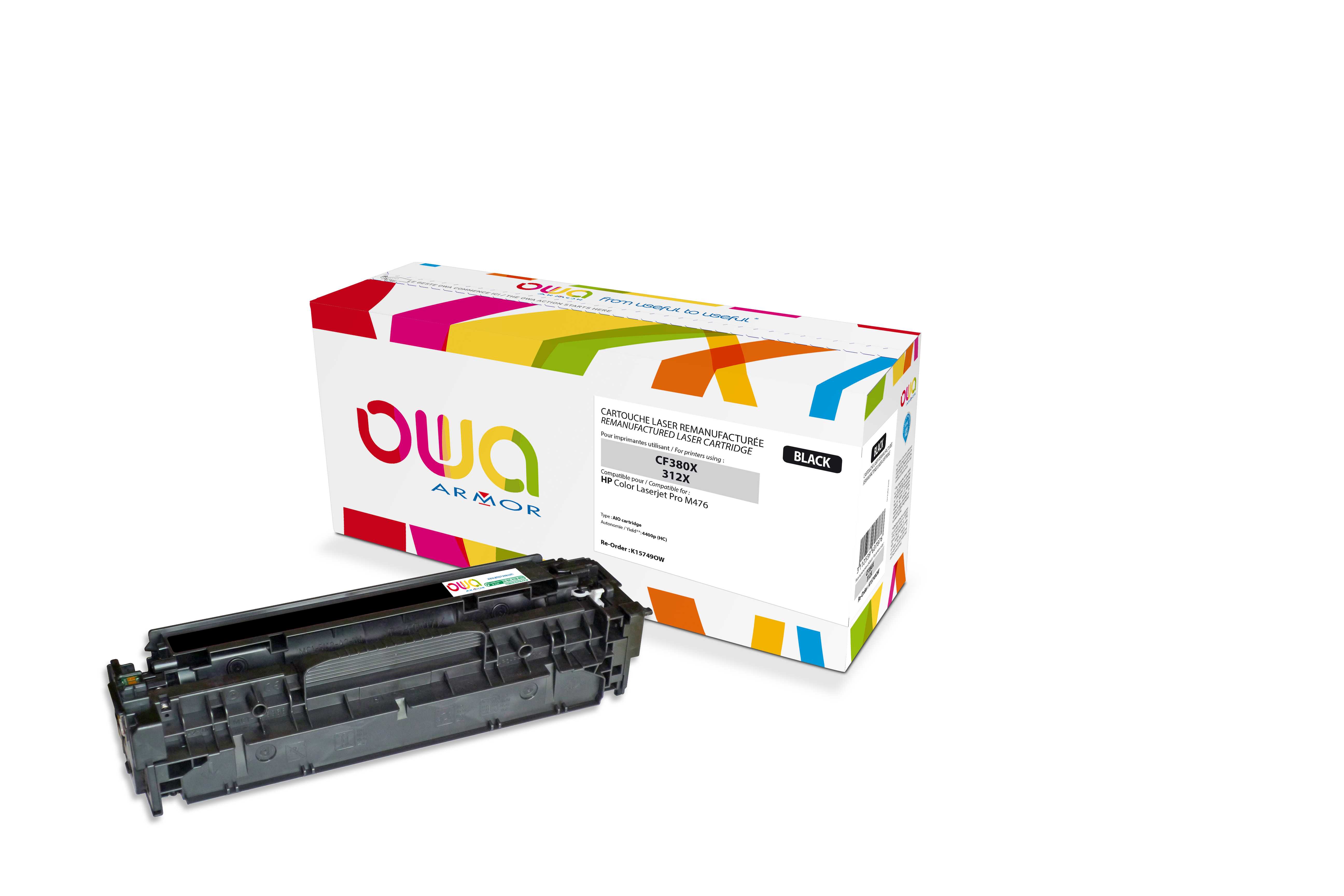 E-shop OWA Armor toner kompatibilní s HP CF380X, 4400st, černá/black K15749OW