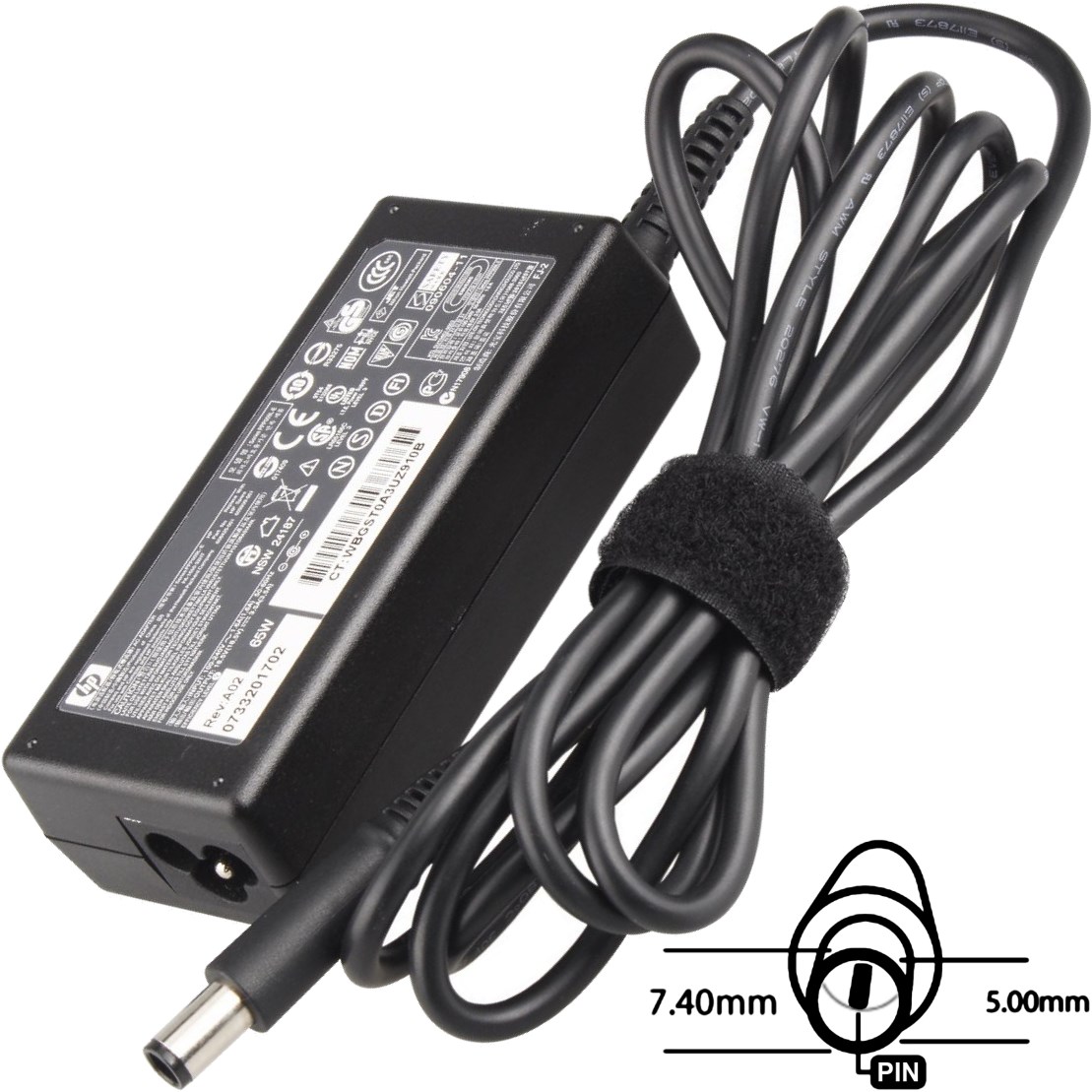 E-shop SIL Napájecí adaptér 65W 18,5V, 7.4x5.0, originál HP 77011040