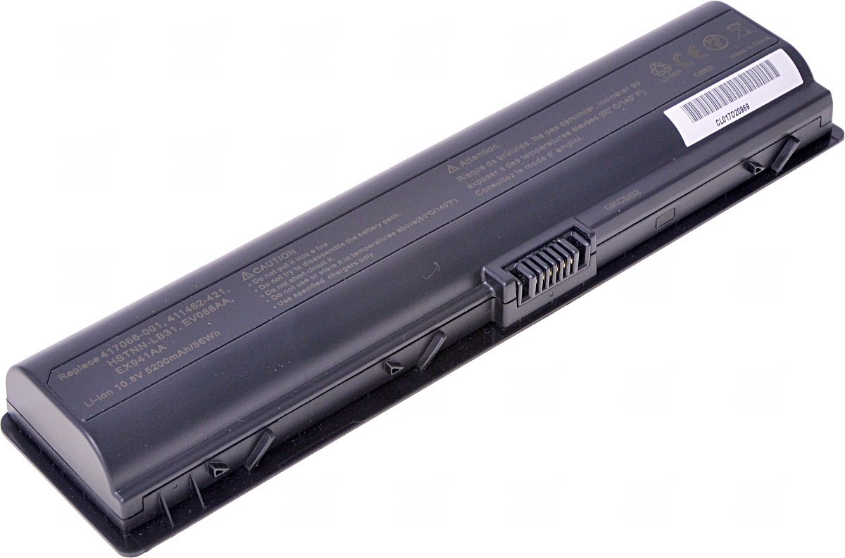 E-shop Baterie T6 power HP Pavilion dv2000, dv6000, G6000, G7000 serie, 5200mAh, 56Wh, 6cell NBHP0018