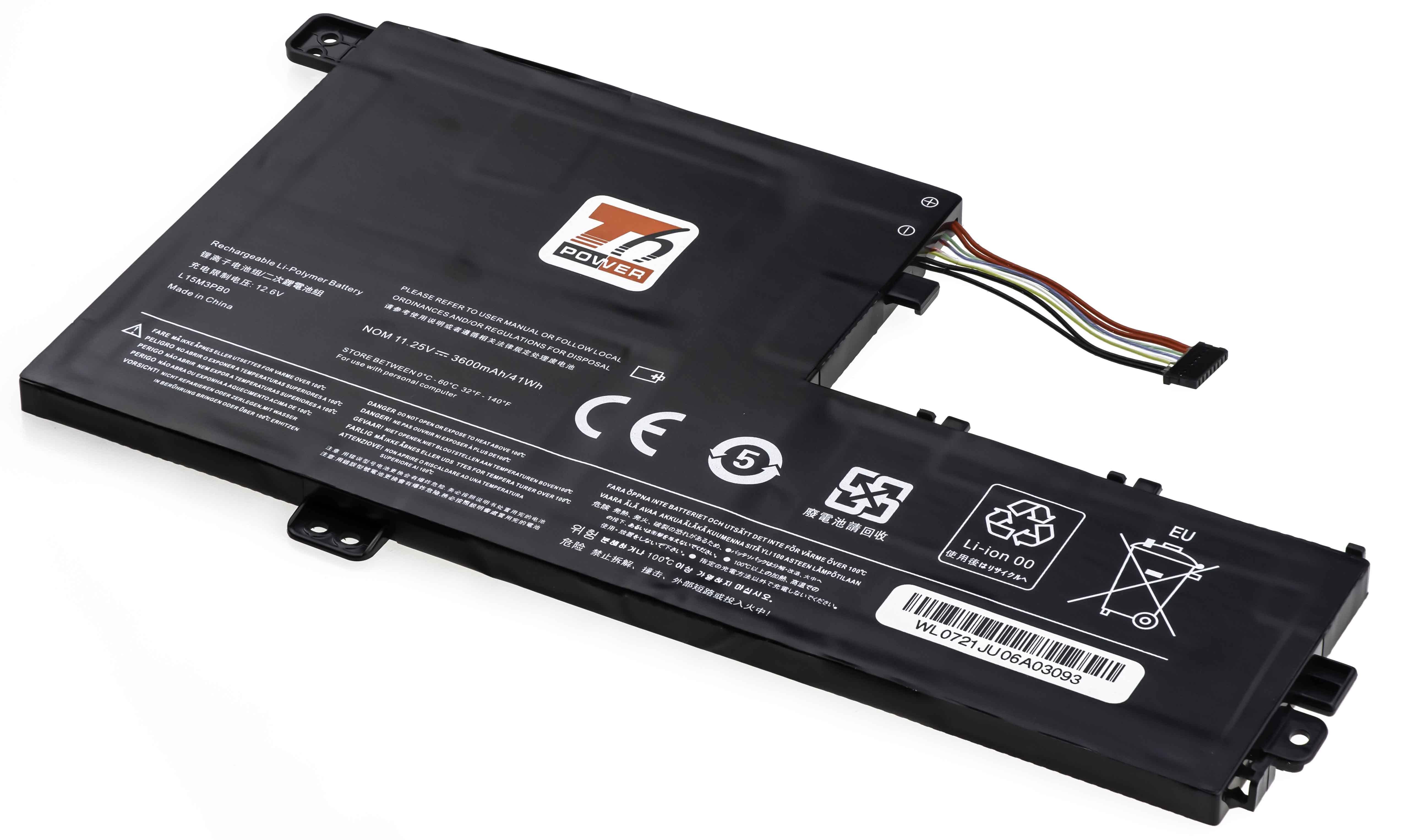 E-shop Baterie T6 Power Lenovo Yoga 520-14IKB, Flex 5-1470, IP 320S-14IKB, 3600mAh, 41Wh, 3cell, Li-Pol NBIB0177