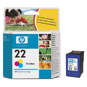 E-shop HP no. 22 - 3barevná ink. kazeta, C9352AE C9352AE