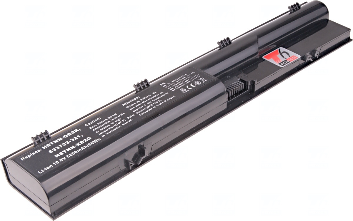 E-shop Baterie T6 Power HP ProBook 4330s, 4430s, 4435s, 4440s, 4530s, 4535s, 4540s, 5200mAh, 56Wh, 6cell NBHP0074