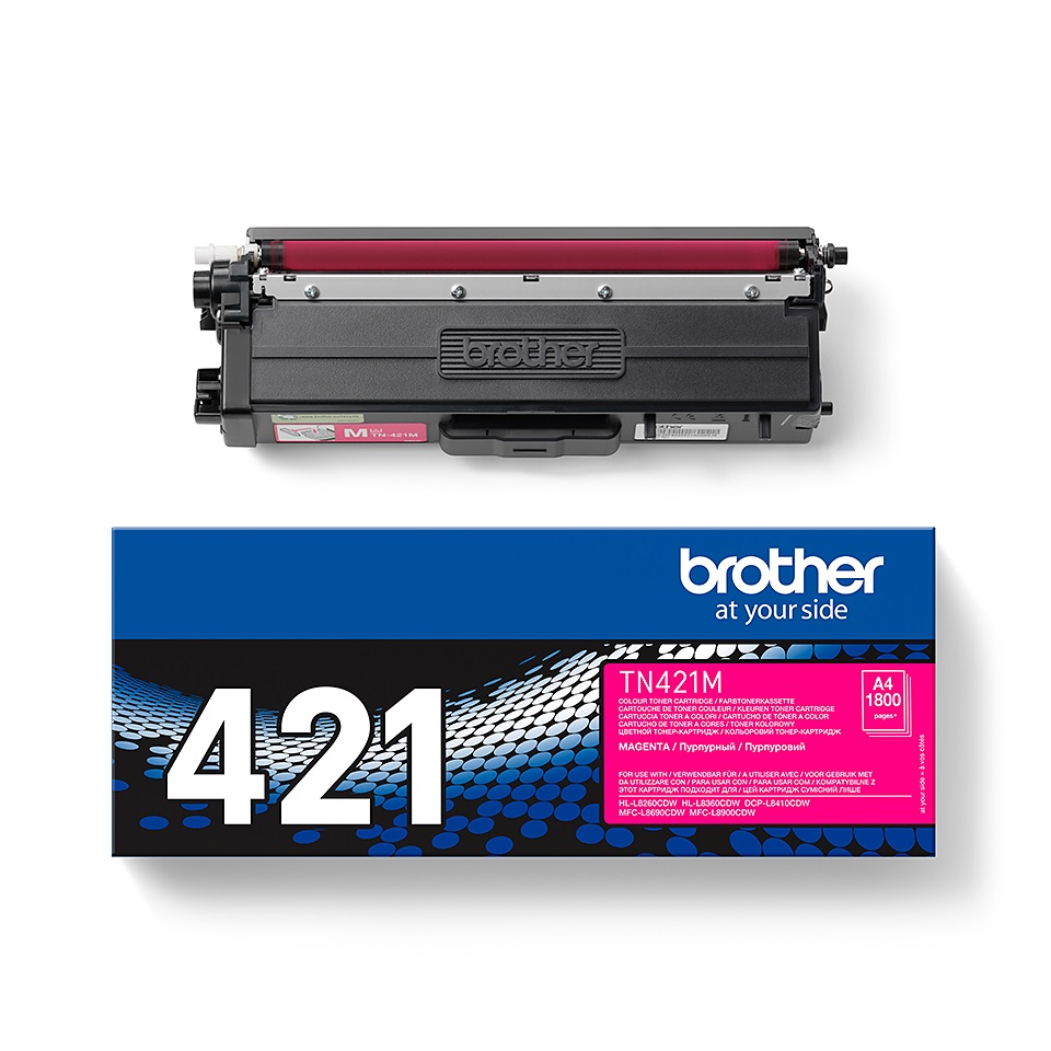 E-shop Brother TN-421M, toner magenta, 1 800 str. TN421M