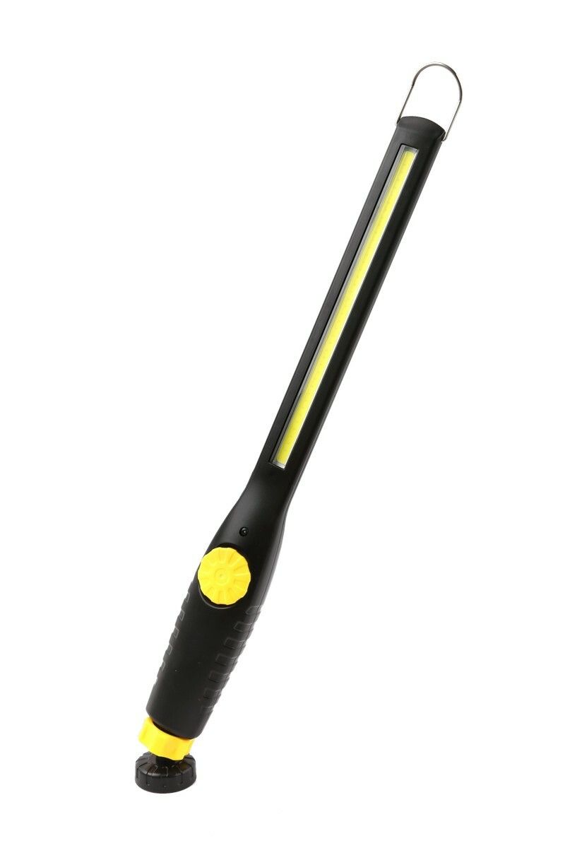 Dílenská lampa, úzká, LED COB 6W, nabíjecí micro USB, s magnetem QUATROS