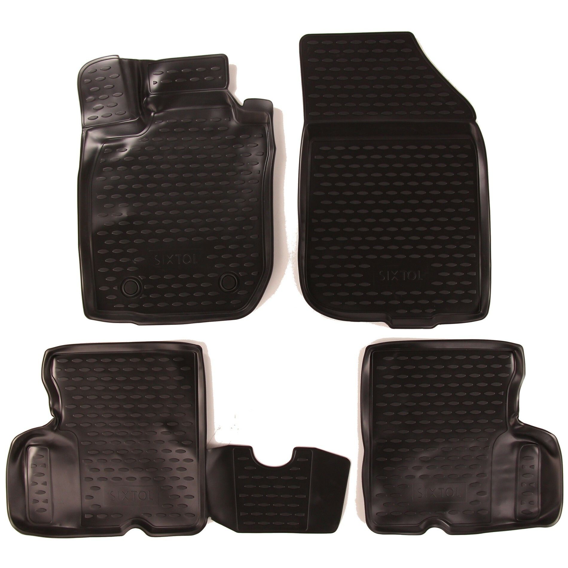 E-shop 3D Gumové koberce RENAULT Duster 2WD, 2011-2015 SIXTOL