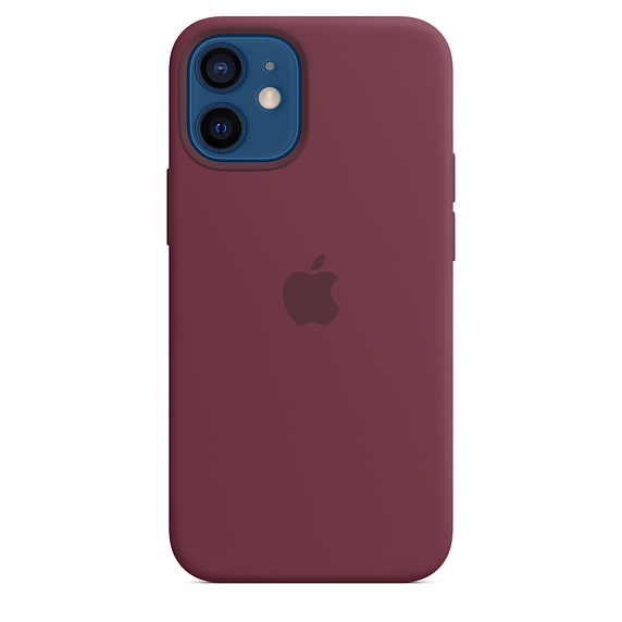 E-shop APPLE iPhone 12 mini Silicone Case with MagSafe Plum/SK MHKQ3ZM/A