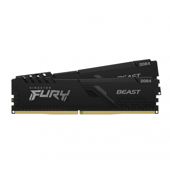 E-shop Kingston FURY Beast/DDR4/32GB/3200MHz/CL16/2x16GB/Black KF432C16BB1K2/32
