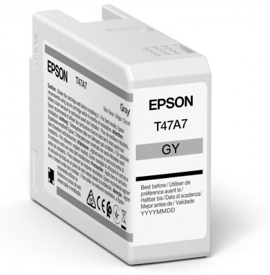 E-shop Epson Singlepack Gray T47A7 Ultrachrome C13T47A700