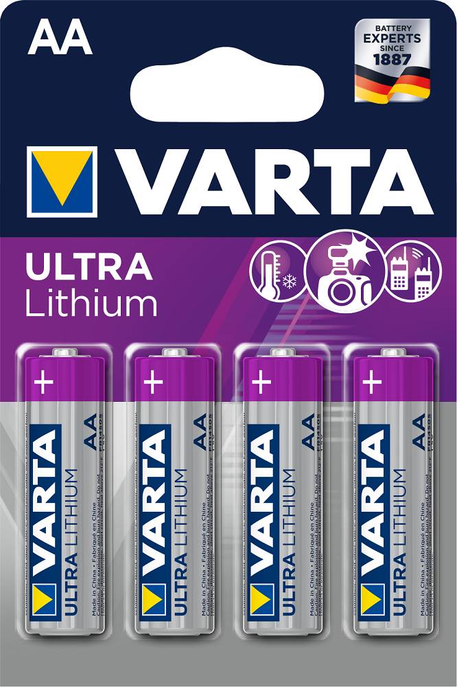 E-shop Varta Professional Lithium AA 4x