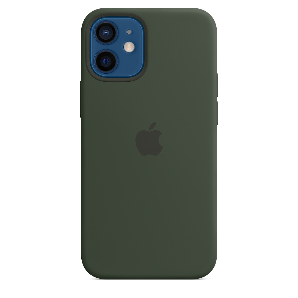 E-shop APPLE iPhone 12 mini Silicone Case with MagSafe Green/SK MHKR3ZM/A
