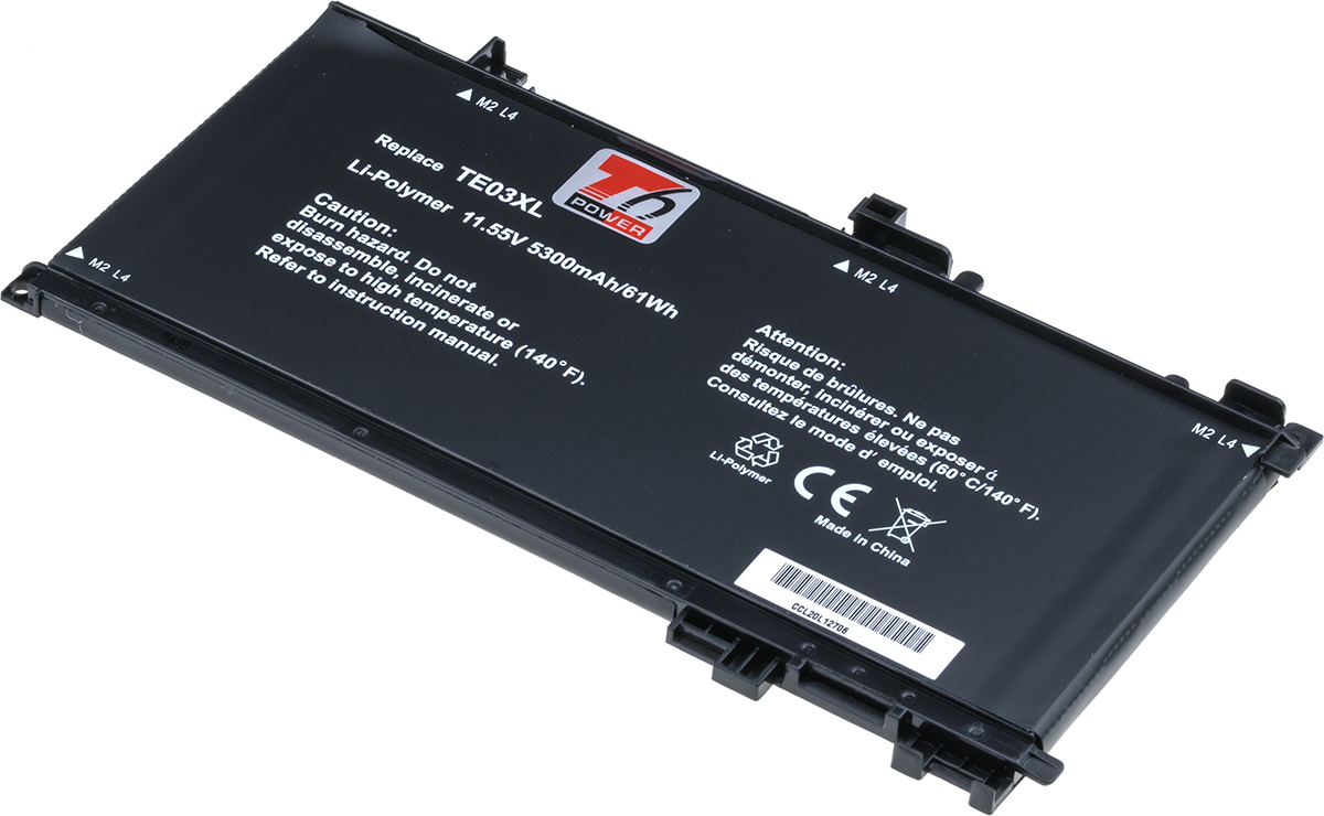 E-shop Baterie T6 power HP Pavilion 15-bc000, 15-bc200, Omen 15-ax000, 5300mAh, 61Wh, 3cell, Li-pol NBHP0131