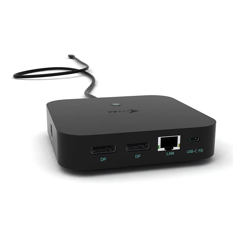 E-shop i-tec USB-C Dual Display Docking Station with Power Delivery 100 W C31DUALDPDOCKPD