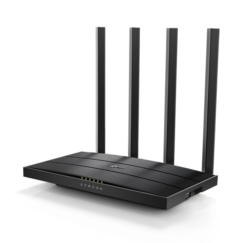 E-shop TP-Link Archer C6U AC1200 WiFi DualBand Router, USB 2.0, 5xGb LAN, 4x anténa Archer C6U