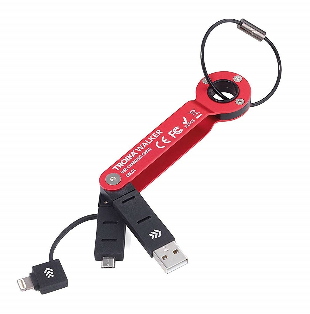 E-shop CBL01/RD Troika WALKER RED - USB kľúčenka, červená