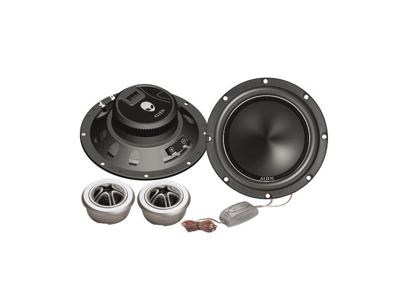 Auto reproduktory Peiying Alien BG620CT6 6.5" komponentné 120W