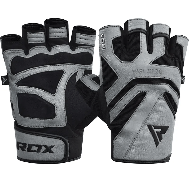 E-shop RDX GYM GLOVE LEATHER S12 TAN fitness rukavice veľkosť L