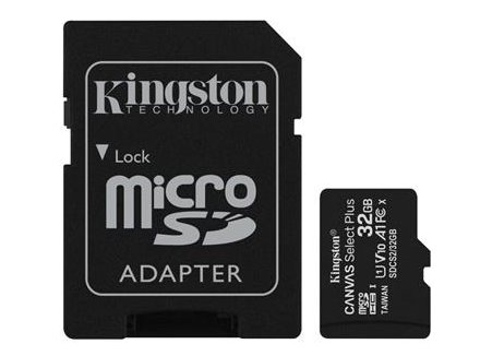 E-shop Kingston Canvas Select Plus microSDHC 32GB SDCS2/32GB SDCS2/32GB