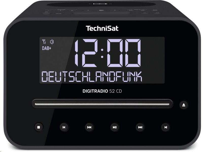 E-shop Rádio TechniSat DIGITRADIO 52 CD černé
