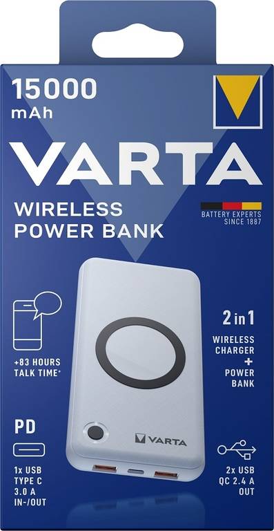 E-shop Varta Powerpack Wireless 15.000mAh
