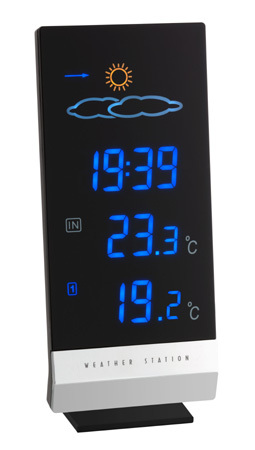 E-shop 35.1093 TFA LUMAX rádiom riadený meteostanica s farebným displejom