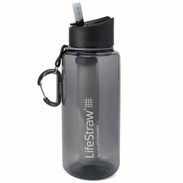 E-shop Lifestraw Go filtračná fľaša 1l grey