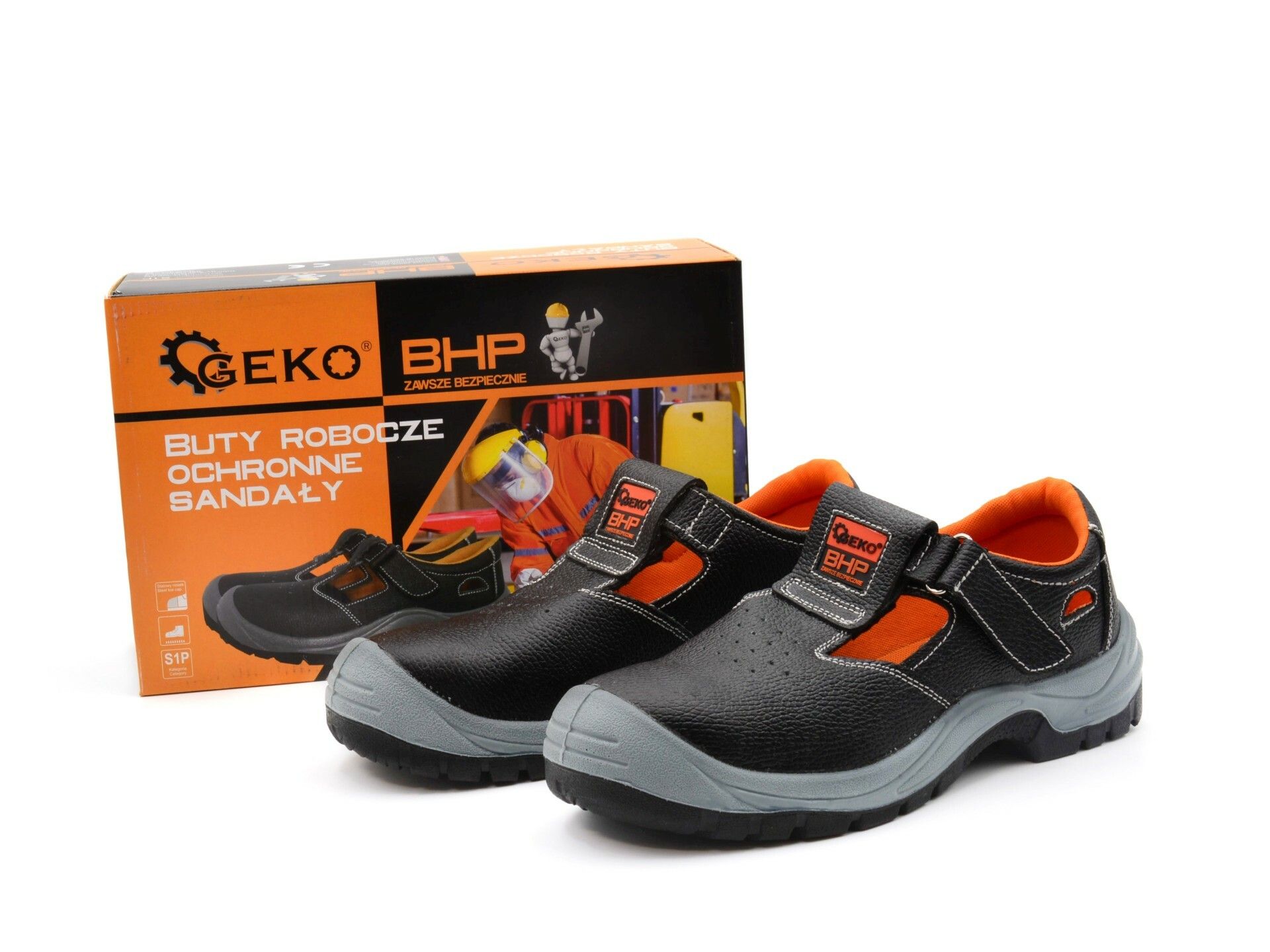 E-shop Bezpečnostní pracovní sandály S1P vel. 43 GEKO