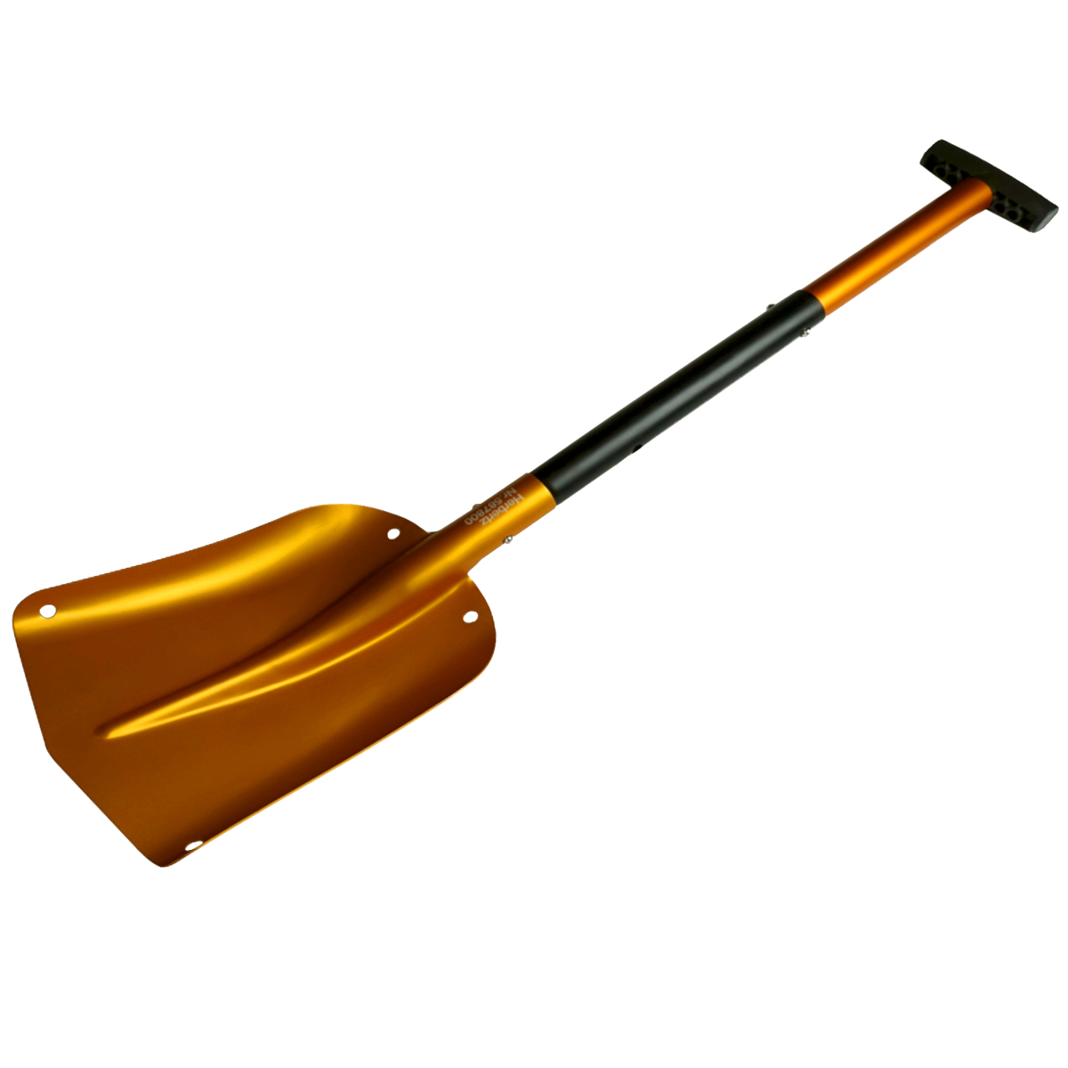 E-shop Herbertz 587800 teleskopická lopata, hliník, dvojdielna rukoväť 65 - 85 cm, oranžová