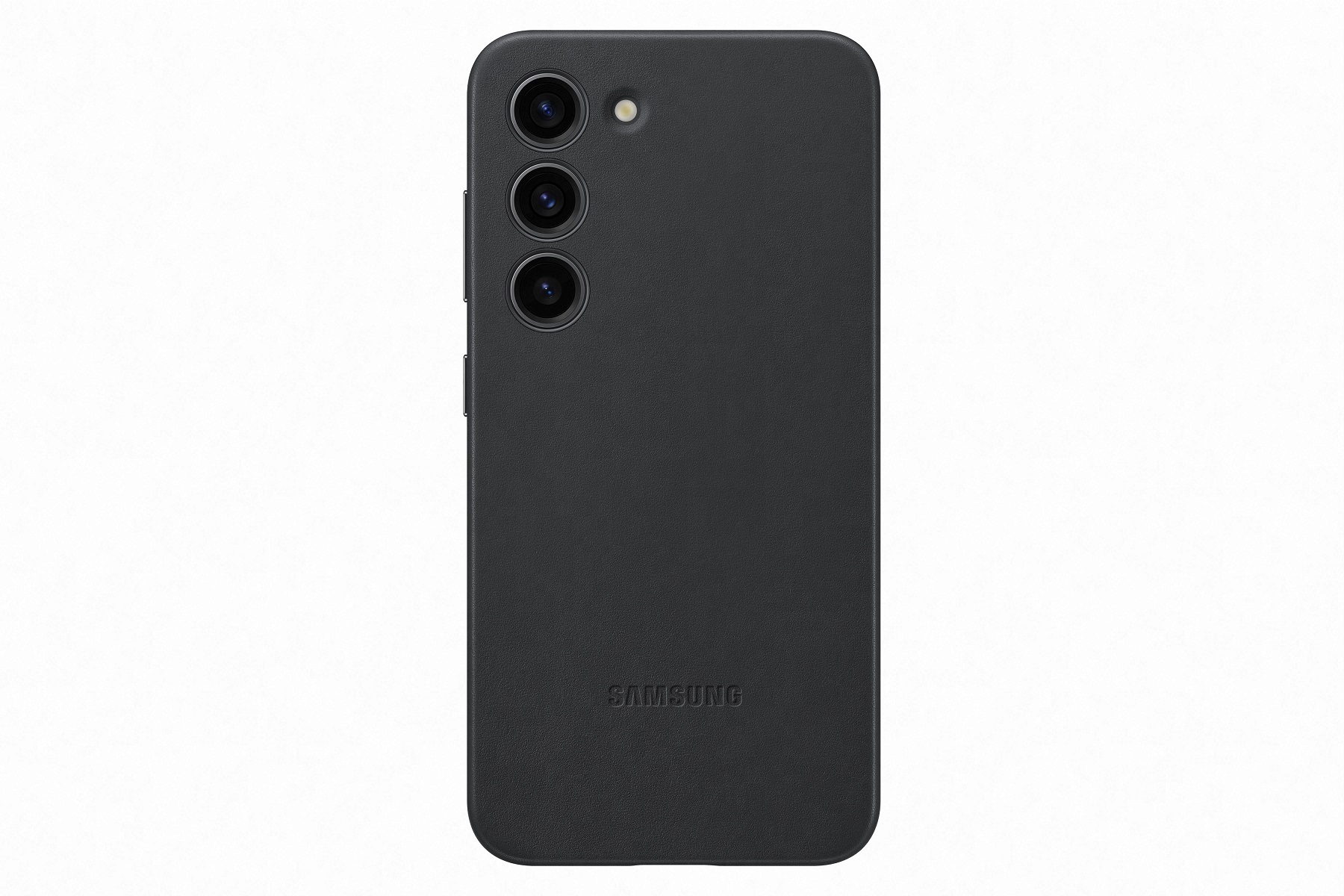 Samsung Kožený zadný kryt pre Samsung Galaxy S23+ Black