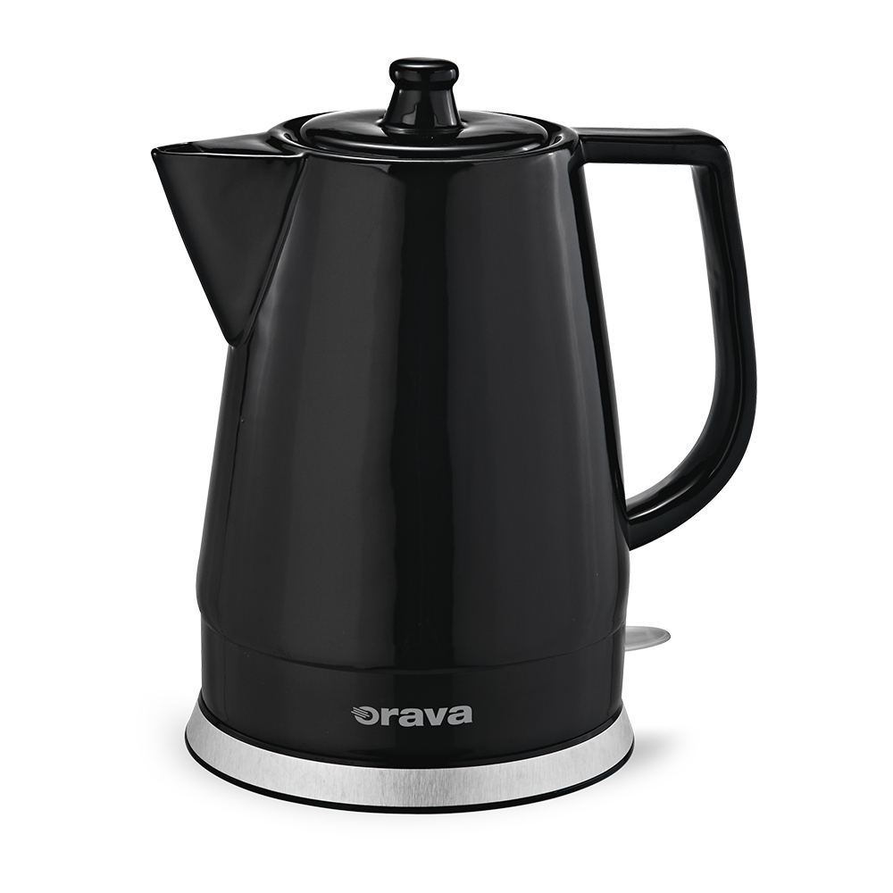 E-shop ORAVA VK-3813 B Keramická kanvica 1,5 l čierna