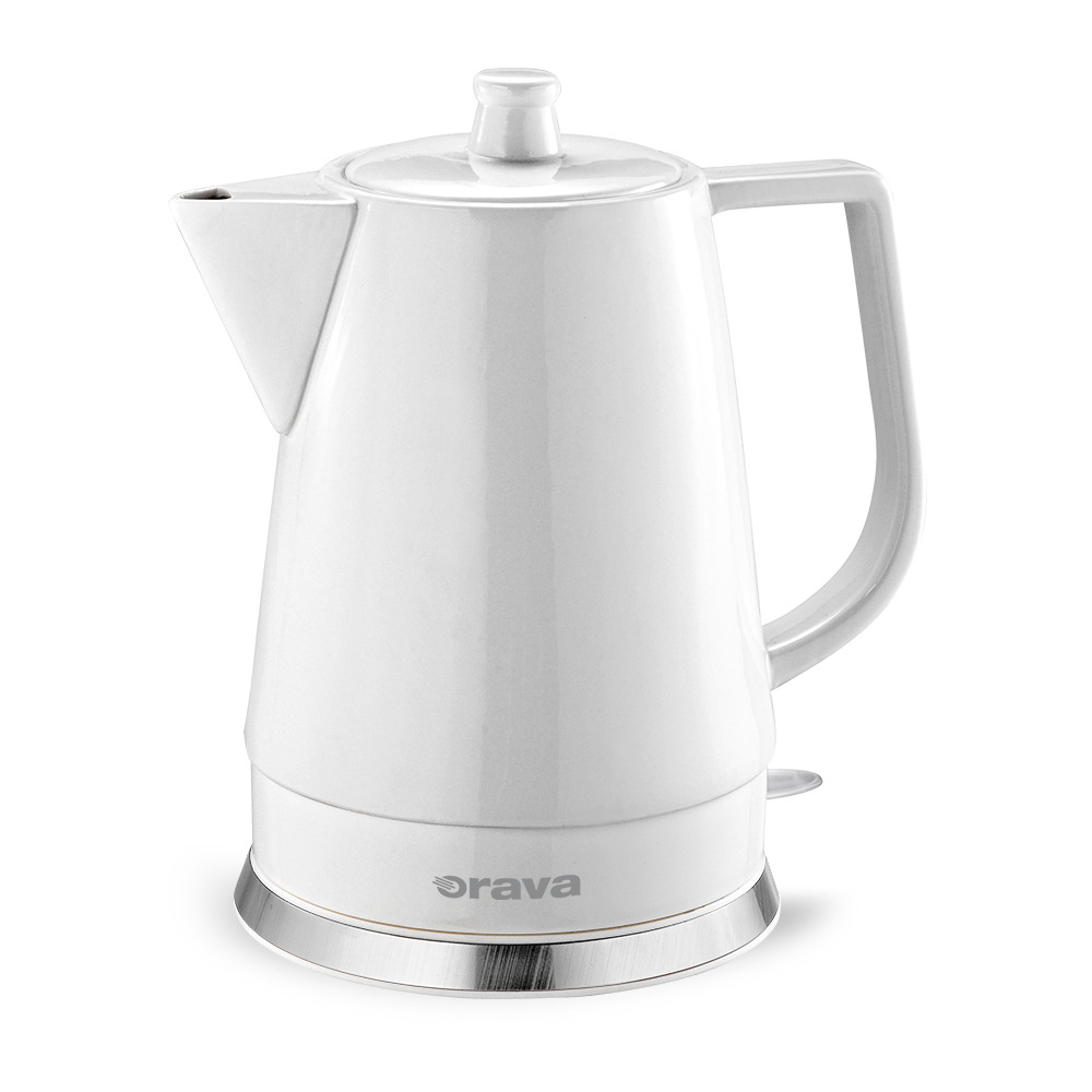 E-shop ORAVA VK-3813 W Keramická kanvica 1,5 l biela