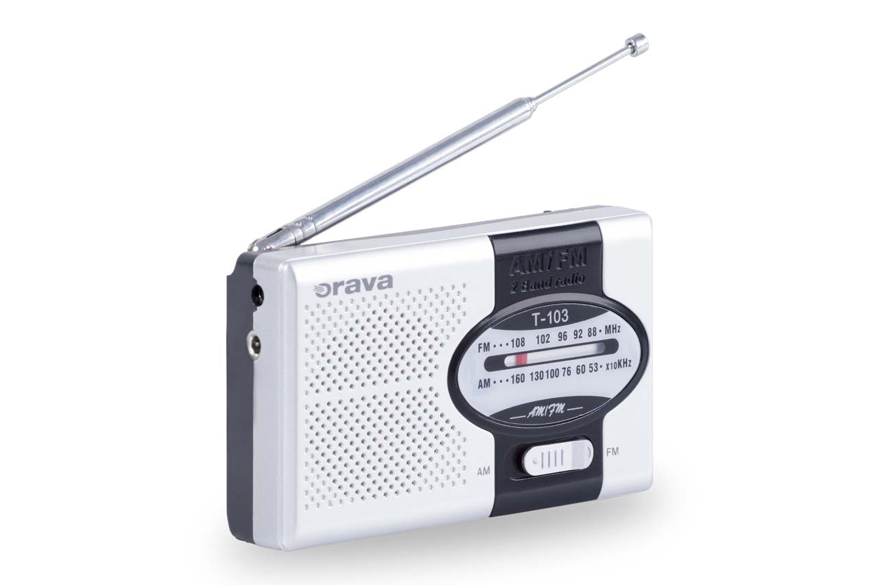 E-shop ORAVA T-103 Vreckové rádio AM/FM