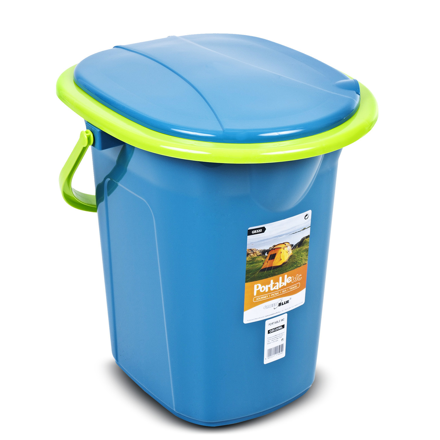 E-shop Cestovná toaleta GreenBlue GB320BL Marine-Lime