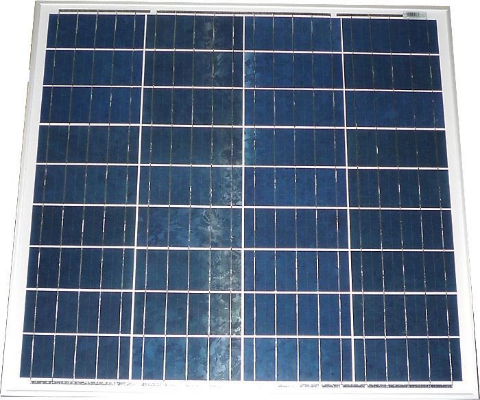 FVE Fotovoltaický solárny panel 12V/60W 630x680x30mm, polykryštál