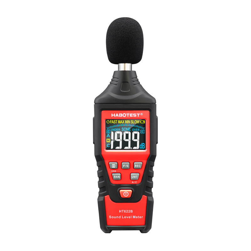 E-shop Digitálny decibel meter Habotest HT622B USB A/C