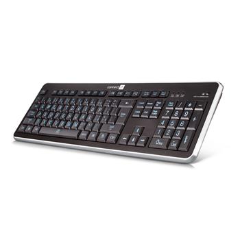 E-shop CONNECT IT LED bíle podsvícená klávesnice s VELKÝM fontem, USB CI-71