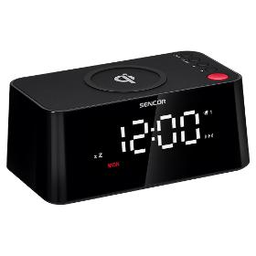 E-shop SDC 7600 Qi hodiny s nabíjačkou SENCOR