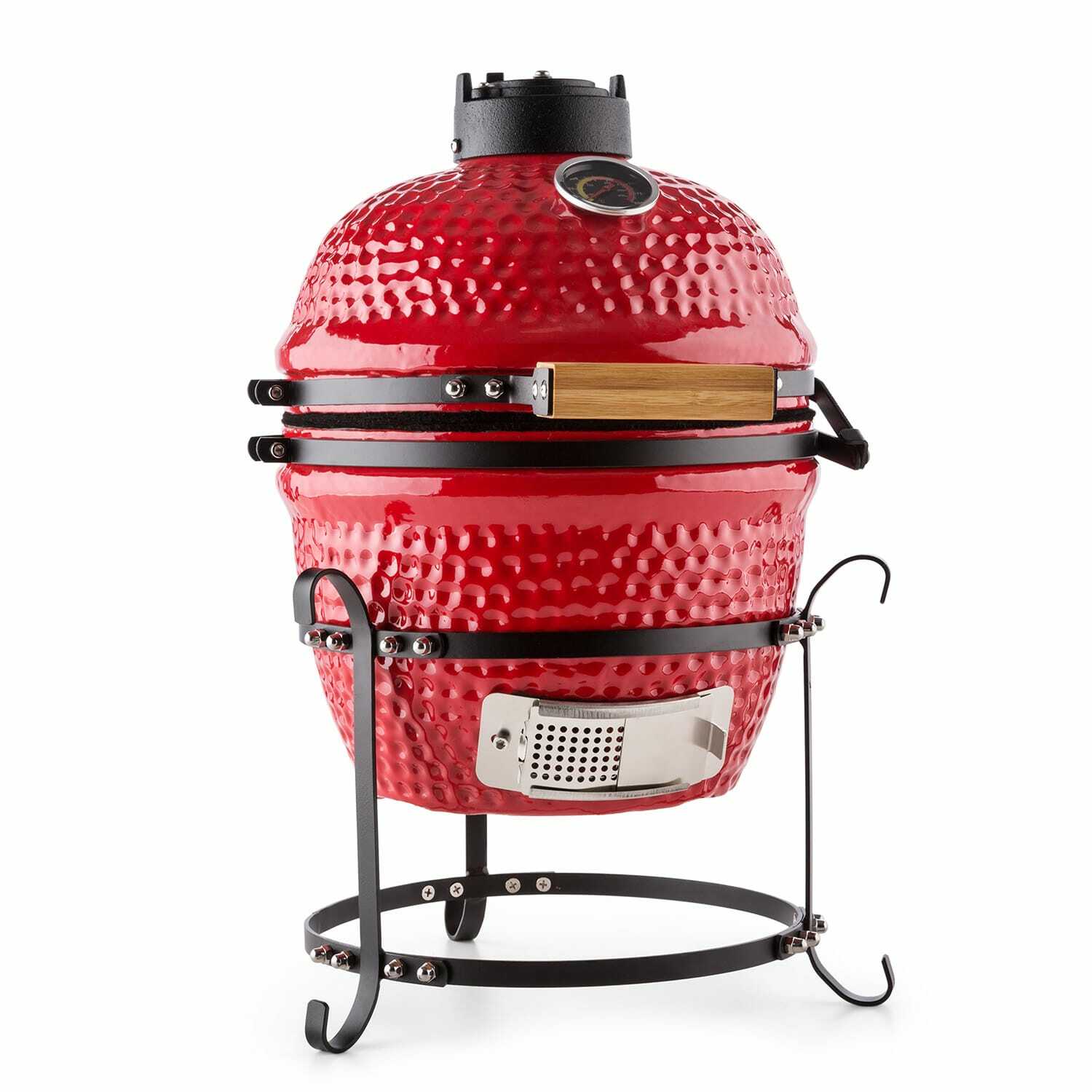 E-shop 10029124 Klarstein Princesize, červený, keramický kamado gril, 11", údenie, barbecue, pomalé pečeni