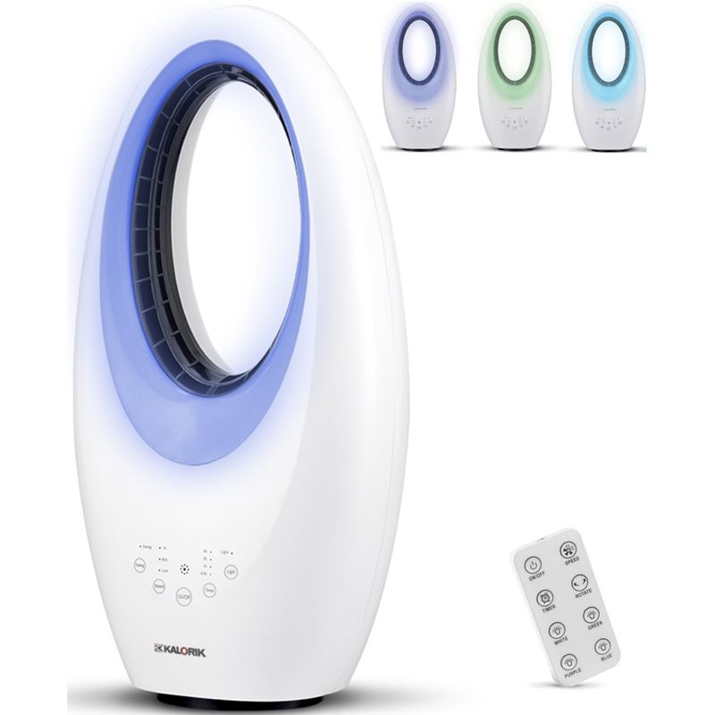 E-shop Ventilátor bezvrtuľový TKG VT 2000 s LED osvetlením