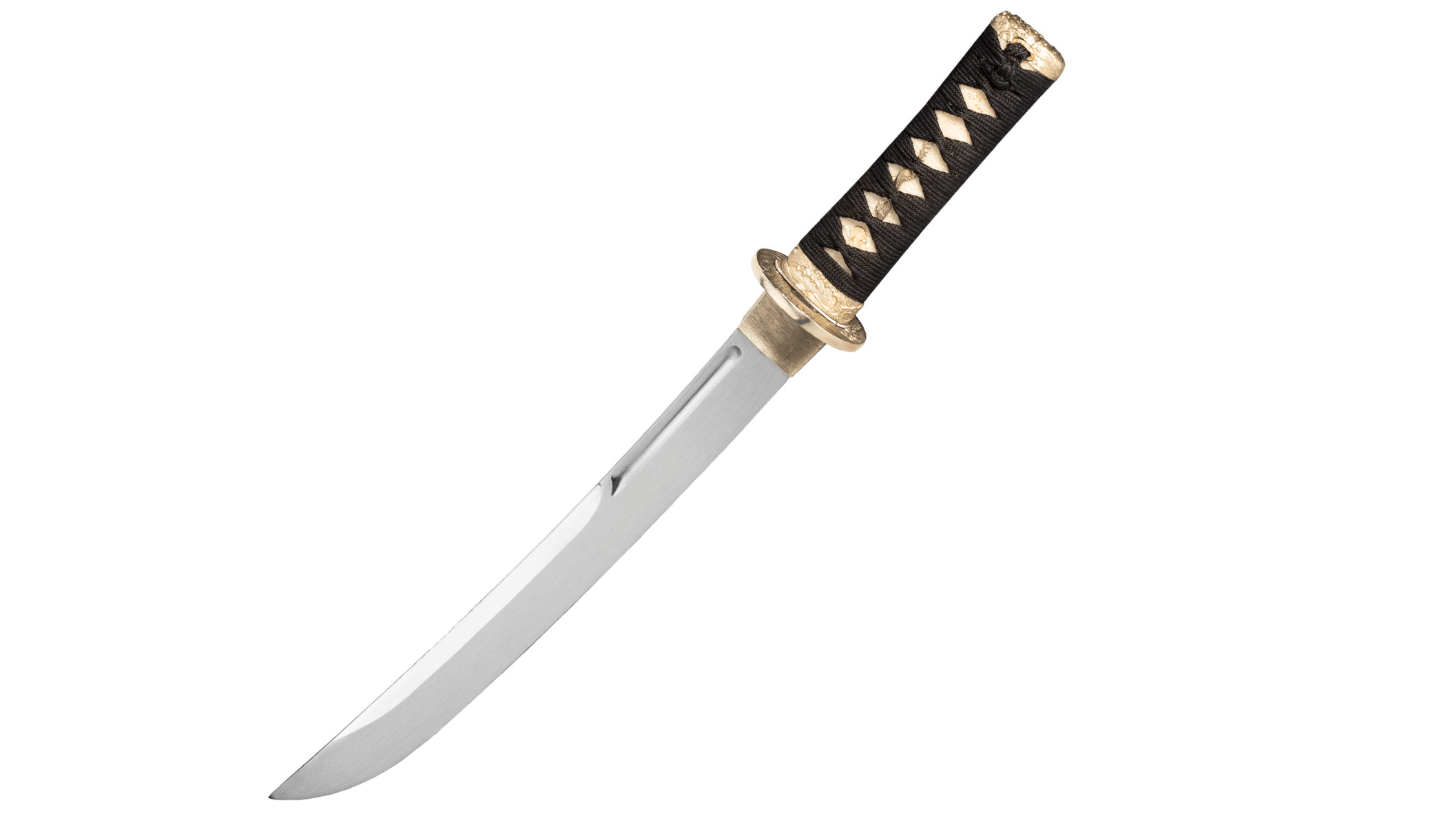 E-shop Cold Steel 88T O Tanto (Emperor Series) zberateľský meč 33,7 cm, drevo, koža, drevené puzdro