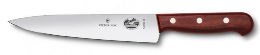 Victorinox 5.2000.19G Rosewood nárezový nôž 19 cm, drevo palisandra, darčekové balenie