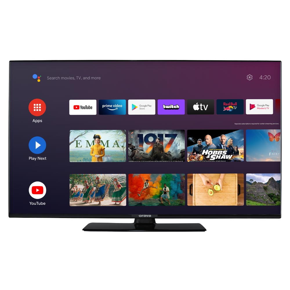 ORAVA LT-ANDR65 C01 65" 4K Android Smart LED televízor s WiFi