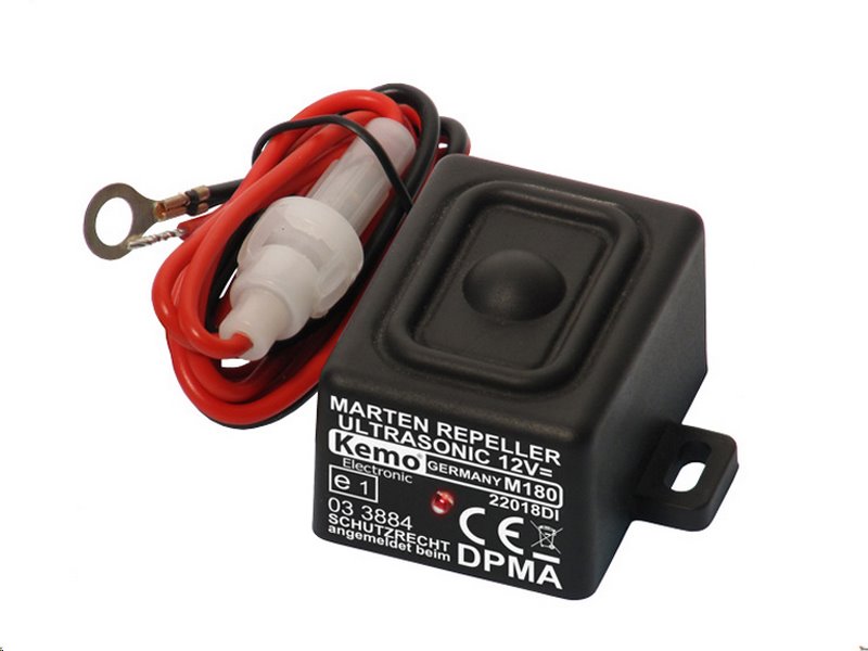E-shop Kemo electronic Odpuzovač kun do auta Kemo M180 vodotěsný